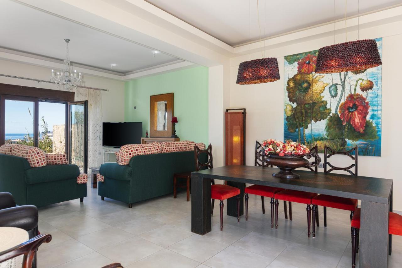 Family Villa Ellis Plakias With Private Pool 200M To The Beach Walking Distance To The Amenities Bagian luar foto