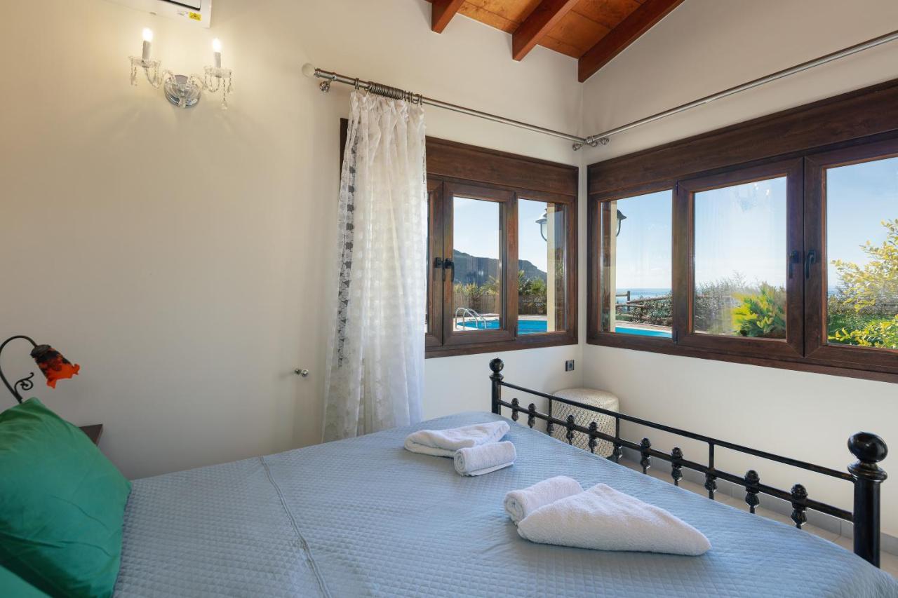 Family Villa Ellis Plakias With Private Pool 200M To The Beach Walking Distance To The Amenities Bagian luar foto